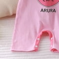 thumbnail image 6 of Splozh Baby Sleepers 3 6 9 12 18 Months Summer Clothes for Newborn Cotton Short Sleeved Thin Romper Baby Bodysuit,Pink,3-6 Months, 6 of 7