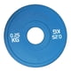 thumbnail image 1 of Disco de peso fraccional, disco de cambio pequeño, discos de barra fáciles de almacenar, entrenamiento Azul 025 kg, 1 of 9