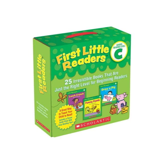 SCHOLASTIC TEACHING RESOURCES FIRST LITTLE READERS PARENT PACK (Set of 3)