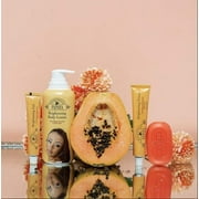 Organic Extract of Papaya Bar Soap - Cleansing, Softens, Clarifies Skin, Promotes Healthy Glow, 80g