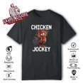 thumbnail image 1 of Chicken Jockey Fun Gag Novelty T-Shirt-XL, 1 of 2