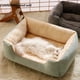 thumbnail image 4 of Cama para gatos, productos para mascotas, cojines, accesorios de invierno para gatitos, suministros para todas las casas, accesorios para cosas, hábitats, cesta, camas para casa,Gray, 4 of 7