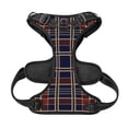 thumbnail image 5 of XMXY No Pull Dog Harness, Plaid Tartan Scottish Adjustable Reflective Pet Harness with Oxford Vest, Large Size, 5 of 9