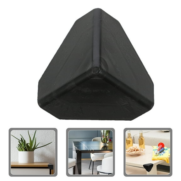 FRCOLOR 100pcs Plastic Triangle Corner Protectors for Carton Packaging Edge Safety Guards for Shipping