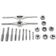 thumbnail image 1 of 20 Pcs Tapping Tool, Taps And Dies, Thread Screw Extractors, M3-m12 Steel, With Storage Case, 1 of 5