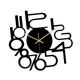 thumbnail image 5 of Acrílico Caballero de pared Ornamento colgante Remembrance Regalo Interior Decoración de la pared del reloj decorativo para la casa de la oficina del, 5 of 8