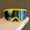 C3 Yellow Frame/golden Lenses, variant on All-Weather Sports Goggles, UV Protection & Comfort Fit for Snowmobile, Ski & Ride