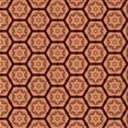 thumbnail image 1 of Ahgly Company Tapis d'Intérieur Lavables en Machine, Carrés, Transitionnel, Zone Rouge, 7' Carré, 1 of 7