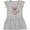 AC-Heather Grey, variant on Inktastic Koala Cute Girls Guitar Girls Toddler Dress