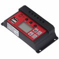 thumbnail image 2 of M Buder Controlador de Carga Solar 10A Regulador Inteligente PWM con Pantalla LCD para Panel Fotovoltaico 12V 24V Adaptación Automática Doble Salida USB Alta Eficiencia Energética, 2 of 9