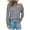 Gray, variant on Fesfesfes Women Sweaters Solid Off Shoulder Turtleneck Long Sleeve Sweater Pullover Tops Tops on