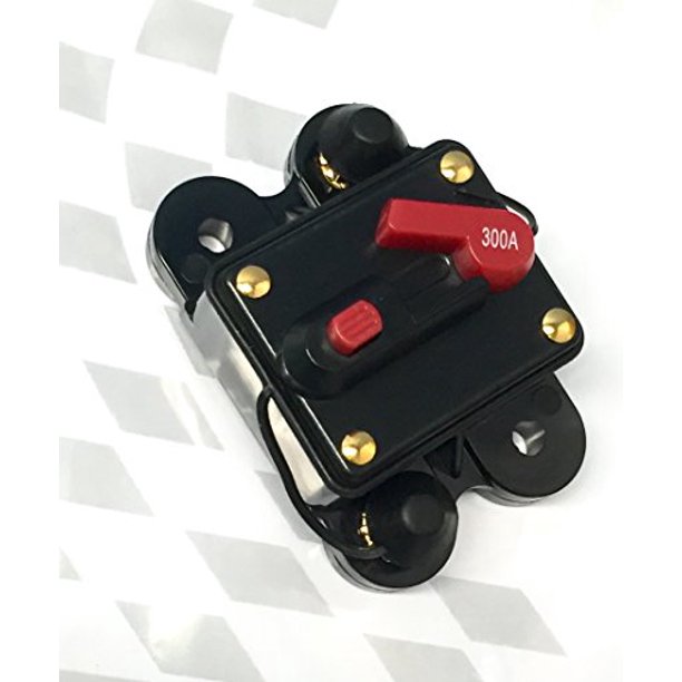 ASC Audio 300a 12v Dc Circuit Breaker Replace Fuse 12vdc 300 Amp Manual