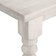 thumbnail image 3 of Grain Wood Furniture Valerie Original Solid Wood 63" Dining Table, Off-White, 3 of 9