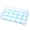 Blue, variant on 15 Grids Egg Storage Box Egg Carton PP Case Egg Box Tray with Lid Drawer Refrigerator Cases Compartment Storage Egg Rack Support
