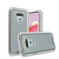 thumbnail image 5 of For Apple iPhone 13 Pro (6.1") Heavy Duty Rugged 3 in 1 Hybrid Shockproof Full Body Bumper [Military Grade] Transparent Protective Cover ,Xpm Phone Case [Clear], 5 of 8