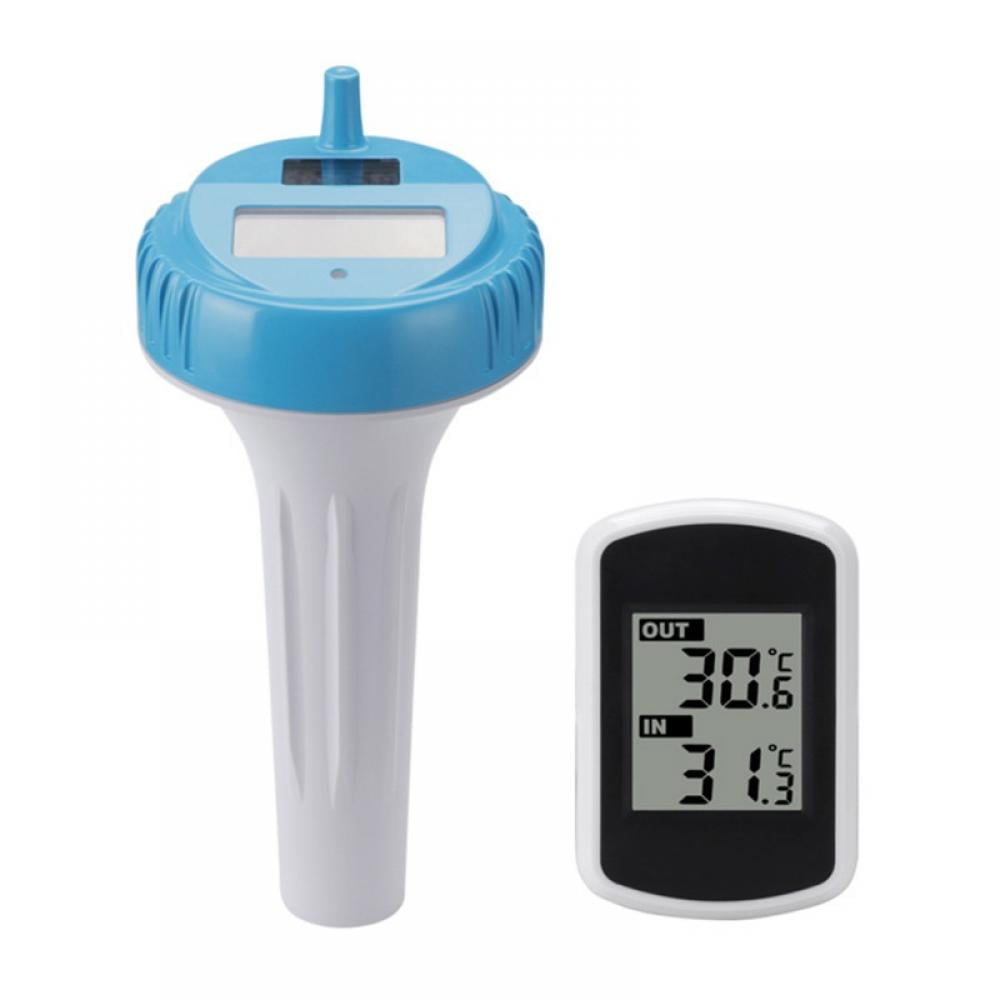 Digital LCD Display Wireless Floating Thermometer for Pool,Spa,Bathtub,Fishpond 