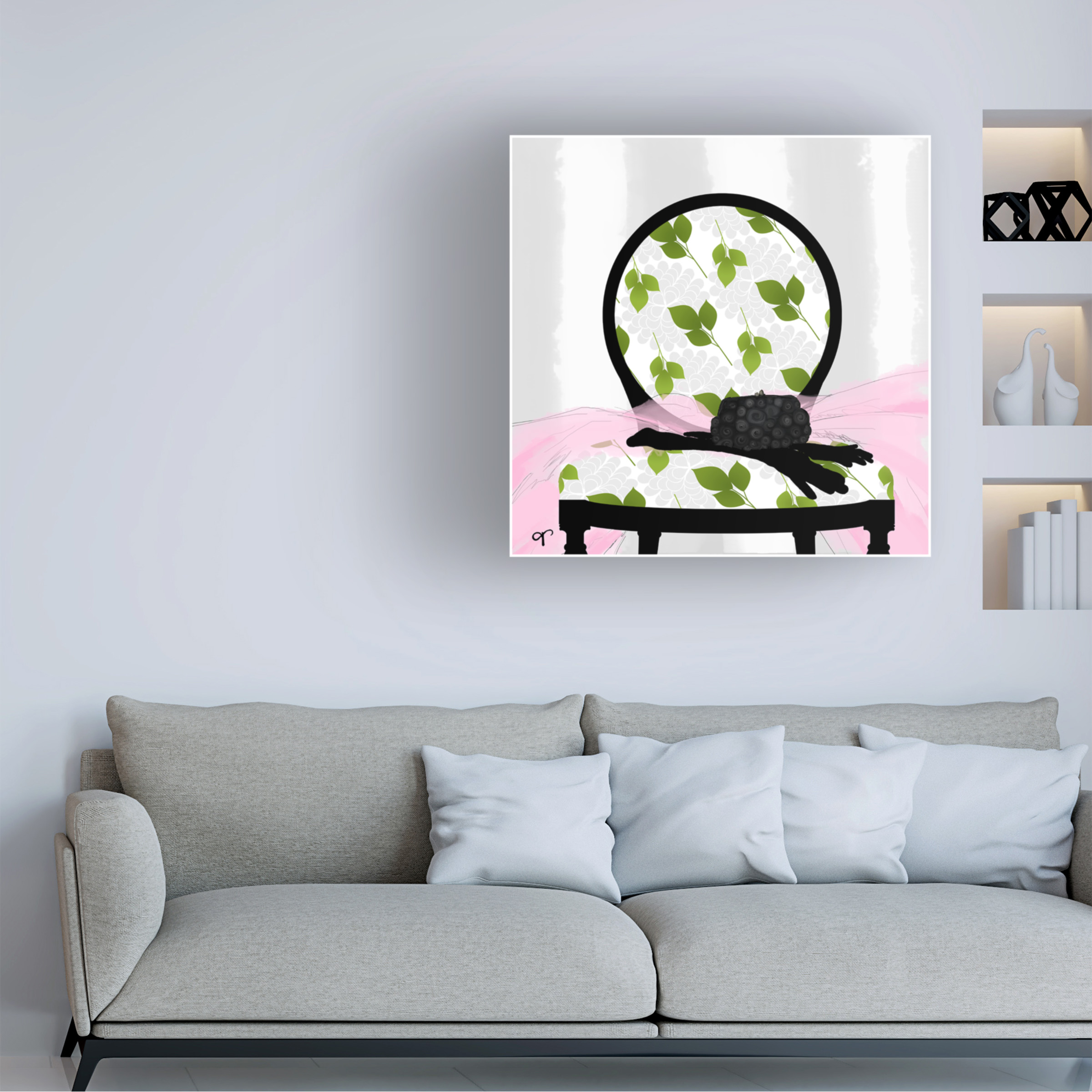 Trademark Fine Art 'A WomanÃ¢â‚¬â„¢s Night Out II' Canvas Art by Tina Lavoie