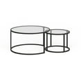 thumbnail image 4 of Evelyn&Zoe Watson Round Nested Coffee Table in Blackened Bronze, 4 of 5