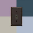 thumbnail image 6 of Amerelle 74TDB Moderne Wallplate 1 Toggle Cast Metal Aged Bronze 1-Pack, 6 of 7