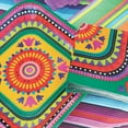 thumbnail image 2 of Fun Express Fiesta Bright Striped Luncheon Napkins - 16 Pc., 2 of 2