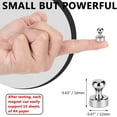 thumbnail image 5 of 10PCS Magnetic Push Pin, Magnets Fridge, Magnets for Whiteboard, Heavy Duty Neodymium Magnet, Used as Strong Refrigerator Magnets, White Board Magnets, Pin Magnets, Perfect for Home, Kitchen, Office, 5 of 6
