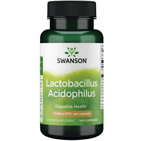 Swanson Acidophilus 1 Billion Cfu 100 Capsules