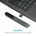 thumbnail image 4 of 2.4GHz Wireless Powerpoint Presenter Presentation Pointer PPT Clicker with USB Receiver 100 Meters Remote Control Compatible with Windows Android  OS for Meeting Teaching Training Lecture, 4 of 7