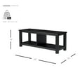 thumbnail image 2 of NPD Furniture Tiburon KD TV Bench in Alto Black, 2 of 8