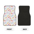 thumbnail image 2 of Disketp Cute Owl for Crystal Velvet Car Mats Four-Piece Set,All-Season Automotive Protection, Vehicles, Cars, Trucks, and SUVs,Anti-Slip Design, 2 of 7