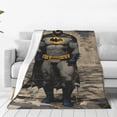 thumbnail image 1 of Manta de Batman, acogedora y cálida manta de franela para sala de estar, dormitorio, cama, sofá, coche, mantas de vellón para todas las estaciones, regalos para niños, adolescentes y adultos, 40 x 30, 1 of 8