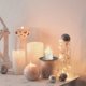 thumbnail image 3 of Pilar de metal de 12 piezas placa de vela Diy Diy soportes de fijación de velas hechas a mano, 3 of 6