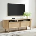 thumbnail image 3 of Cadence 71" TV Stand in Oak, 3 of 12