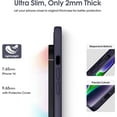 thumbnail image 4 of Liquid Silicone Case for iPhone 14, [True Liquid Silicone] [Anti Fingerprint] 4 Layer Phone Case Protective Cover, Full Coverage Around Camera & Built-in Microfiber, 6.1", Deep Purple, 4 of 14