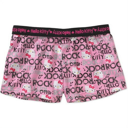 Hello Kitty - Juniors Knit Boxer Shorts