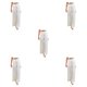 thumbnail image 3 of Qarigey Pantalones de pierna ancha de cintura alta para mujer de verano - Estilo delgado para una comodidad aireada Ventilar Blanco M 1 Type2 NO2, 3 of 6