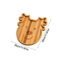 thumbnail image 3 of Christmas Reindeer Wooden Platter Tray, Handcrafted Solid Wood Serving Board for Appetizer Cheese Fruit, Festive Tabletop Decor for Family Dinner Party & Daily Kitchen Use,1Pcs, 3 of 7