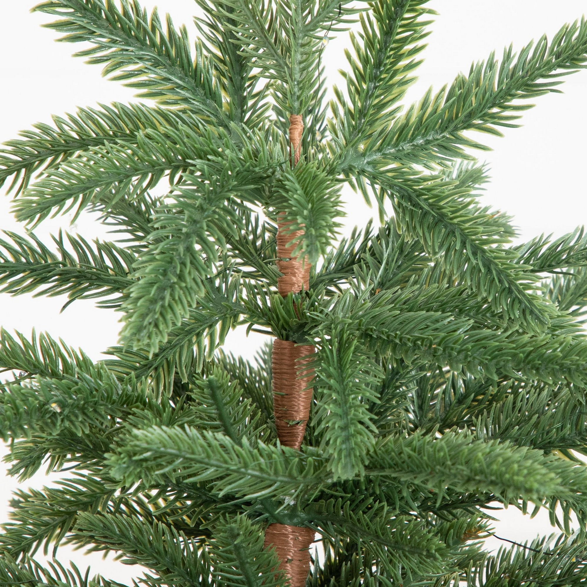 18in. Pre-Lit Artificial Christmas Tree with 12 LED Lights