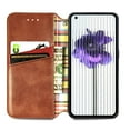 thumbnail image 5 of SaniMore Wallet Case for Nothing Phone (1) 6.55", Vintage PU Leather Case Card Slots Cash Pocket Stand Feature Magnetic Closure Anti-drop Shockproof Full Body Protective Case, Brown, 5 of 8