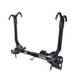 thumbnail image 1 of Saris Bike Rack 4025HD SuperClamp HD; 2 Inch Receiver Hitch Mount; Holds 2 Bikes; Up To 120 Pound Weight Capacity; Bike Frame Clamp; With Lock; Foldable; Black; Steel, 1 of 6