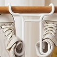 thumbnail image 2 of Multi-Function Shoe Rack Children Kid Shoes Stand Hanging Shelf Drying Shoes Hanger Rack Save Space Organizer, 2 of 7