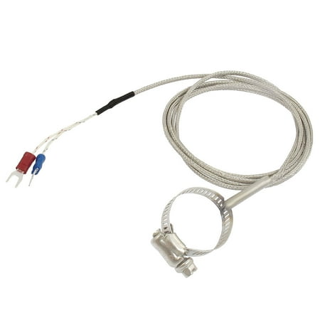 temperature clamp sensor pipe thermocouple celsius 5m type