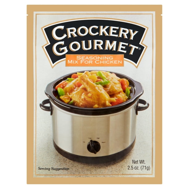 Crockery Gourmet Seasoning Mix for Chicken, 2.5 oz