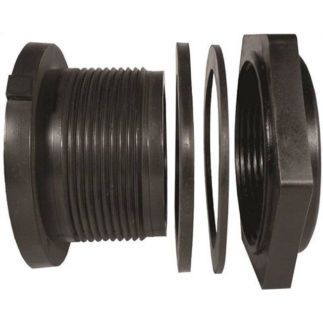 Green Leaf TF200P-E Poly Tank Fitting- 2 In.