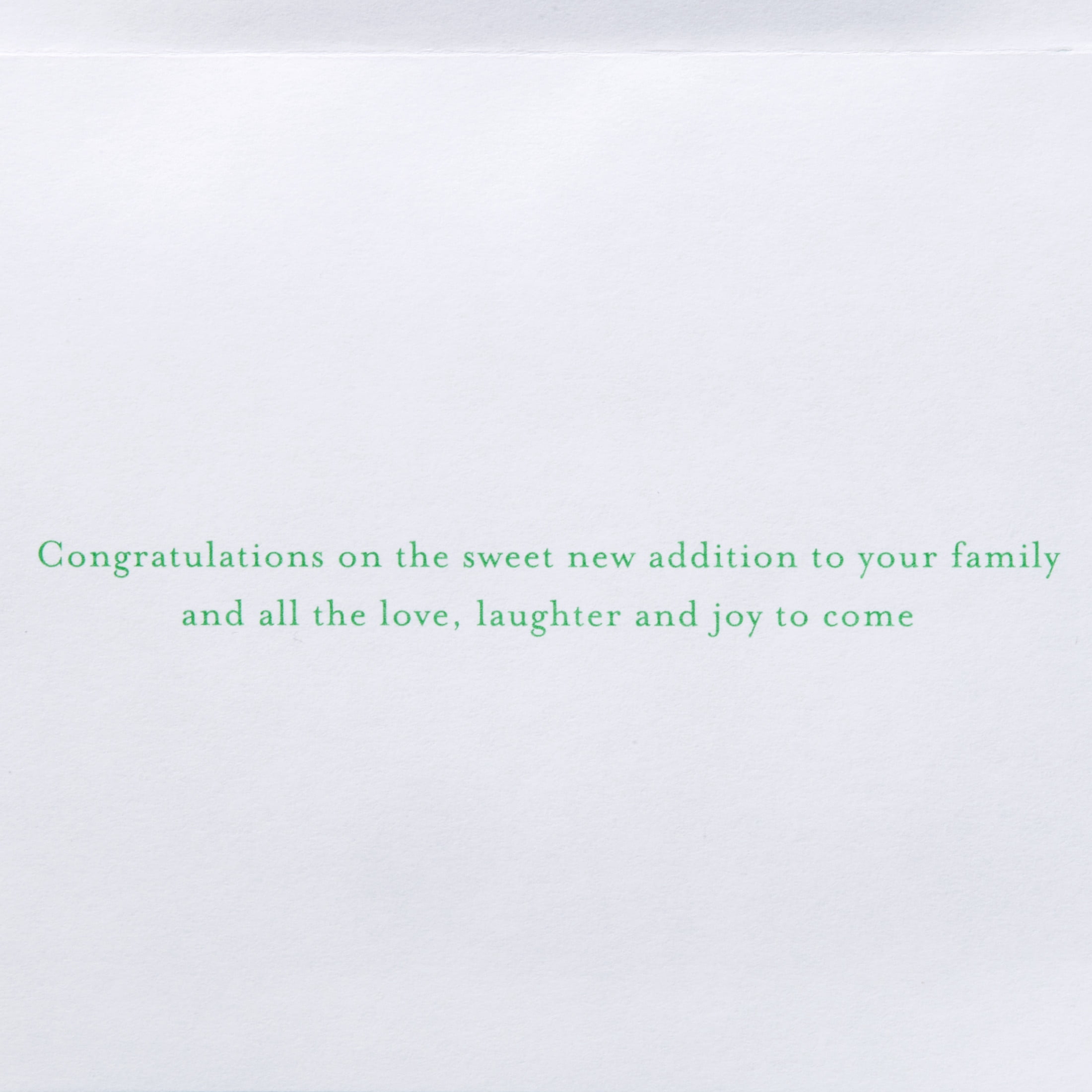 Papersong Premium New Baby Card for New Mom (Sweet New Addition)