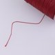 thumbnail image 4 of Hilo de cera redondo de 130 m y 0,5 mm para coser cuero a mano, color blanco Color rojo oscuro, 4 of 8