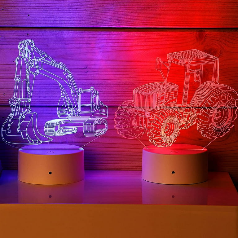 3D Night LED Light Base for Acrylic, 16 Colors LED Lights Base