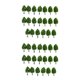 thumbnail image 2 of Advancent 20 Pieces Miniature Scenery Tree Sand Prop Scene Ornament Layout Model Landscape Decorating Fitting Simulation Plant Table Como se muestra 2piezas Advancent CBP487626, 2 of 5