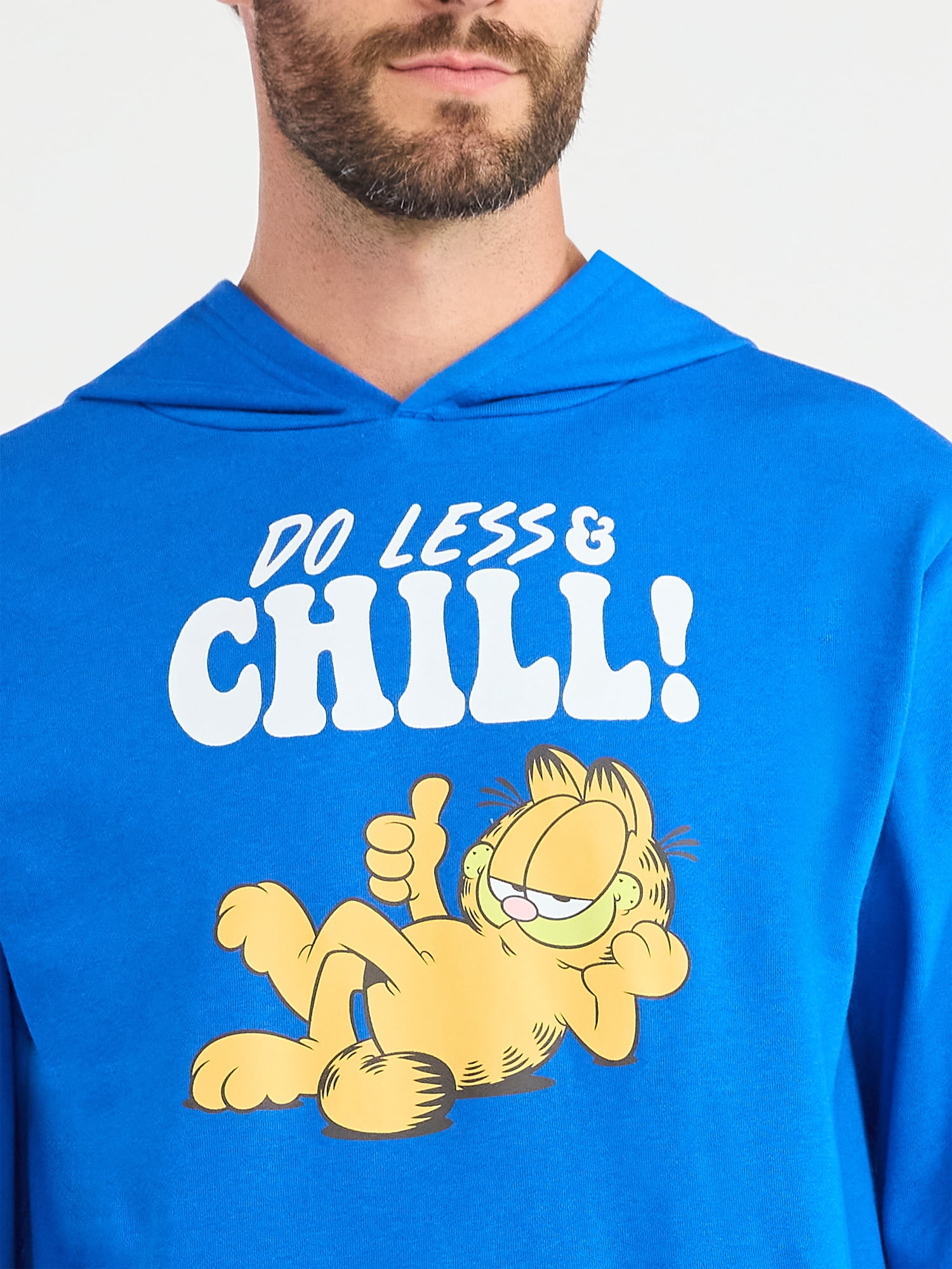 Garfield Men's and Big Men's Graphic Hoodie with Long Sleeves, Sizes XS-5XL