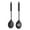2-Gray, variant on cpfk Stainless Steel Handle Silicone Kitchen Utensil Set – Heat-Resistant, Anti-Deformation, Nonstick-Safe Cooking Tools, Includes Ladle, Slotted Spoon, Turner, Mini T-Spatula