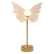 thumbnail image 1 of Lámpara de mesa Retro oro acrílico mariposa Shell LED lámpara de escritorio atenuación continua, 1 of 8